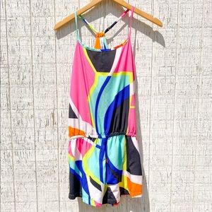 FABLETICS multicolored athletic wear romper